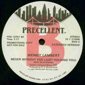 Front Cover Single Wendy Lambert - Never Without You (Just Holding You)