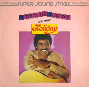 Front Cover Single Stevie Woods - Holiday (Long Version)