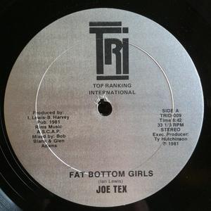 Front Cover Single Joe Tex - Fat Bottom Girls