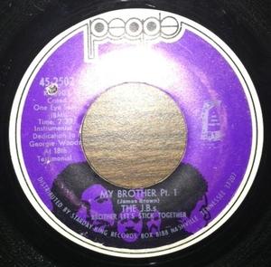 Front Cover Single The J. B.'s - My Brother