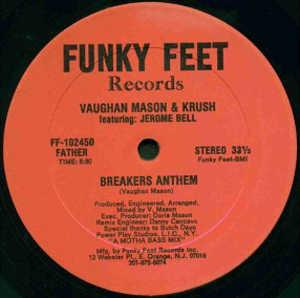 Front Cover Single Vaughan Mason - Breakers Anthem