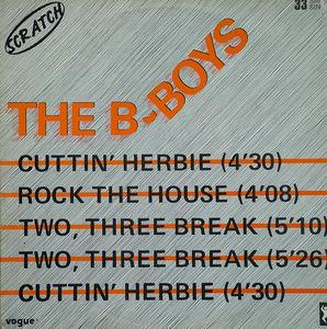 Front Cover Single The B-boys - Cuttin' Herbie