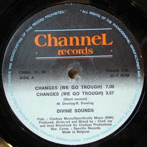 Front Cover Single Divine Sounds - Changes (We Go Through)