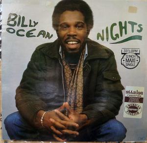 Front Cover Single Billy Ocean - Nights