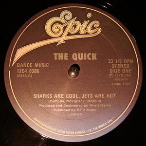 Front Cover Single Quick - Sharks Are Cool, Jets Are Hot