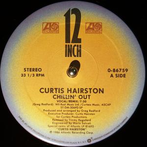 Front Cover Single Curtis Hairston - Chilling Out