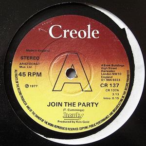 Front Cover Single Honky - Join The Party