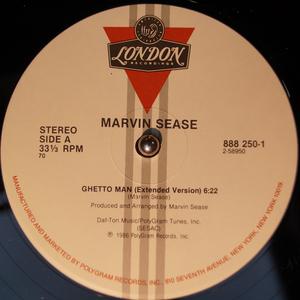 Front Cover Single Marvin Sease - Ghetto Man