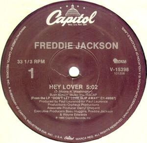 Front Cover Single Freddie Jackson - Hey Lover
