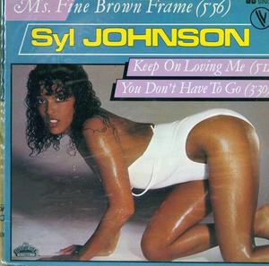 Front Cover Single Syl Johnson - Ms. Fine Brown Frame
