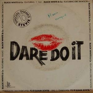 Front Cover Single Black White And Co - Dare Do It