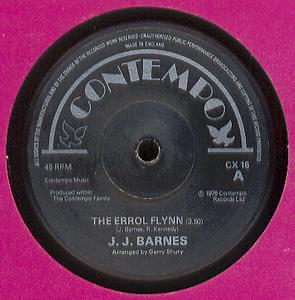 Front Cover Single J.j. Barnes - The Errol Flynn