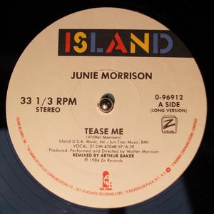 Front Cover Single Junie Morrison - Tease Me