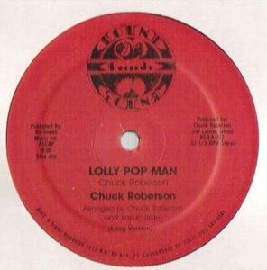 Front Cover Single Chuck Roberson - Lolly Pop Man