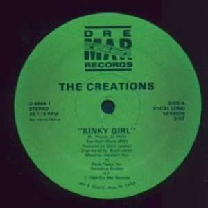 Front Cover Single The Creations - Kinky Girl