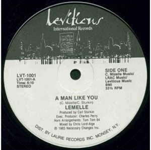 Front Cover Single Lemelle - A Man Like You