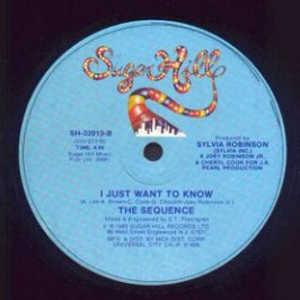 Front Cover Single The Sequence - I Just Want To Know