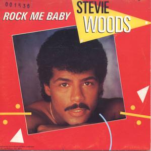 Front Cover Single Stevie Woods - Rock Me Baby