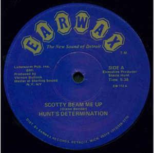 Front Cover Single Hunts Determination Band - Scotty Beam Me Up