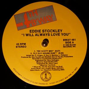 Front Cover Single Eddie Stockley - I Will Always Love You