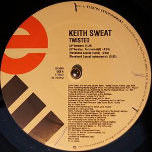 Front Cover Single Keith Sweat - Twisted