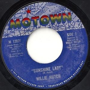 Front Cover Single Willie Hutch - Sunshine Lady