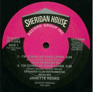 Front Cover Single Janette Renee - I'm Gonna Be Your Lover