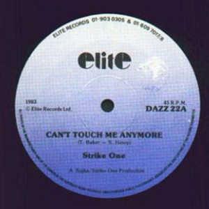 Front Cover Single Strike One - Can't Touch Me Anymore