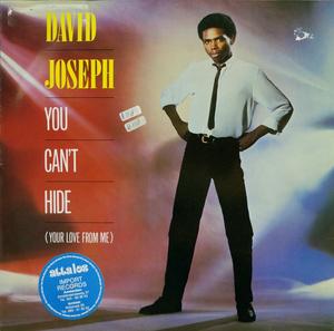 Front Cover Single David Joseph - You Can't Hide