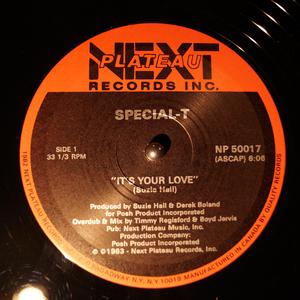 Front Cover Single Special-t - It's Your Love