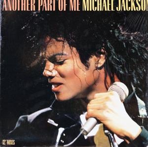 Front Cover Single Michael Jackson - Another Part Of Me