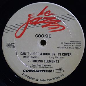 Front Cover Single Cookie - Can't Judge A Book By It's Cover