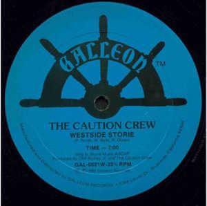 Front Cover Single The Caution Crew - Westside Storie