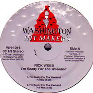 Front Cover Single Rick Webb - I'm Ready For The Weekend (remix)