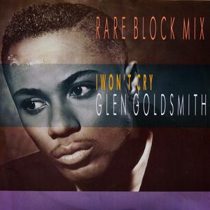 Front Cover Single Glen Goldsmith - I Won't Cry