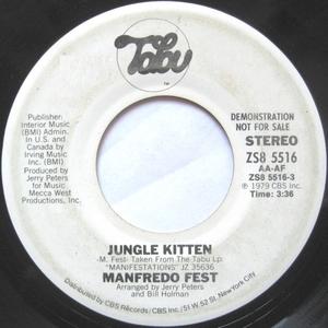 Front Cover Single Manfredo Fest - Jungle Kitten