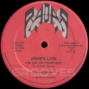 Front Cover Single Arnie's Love - I'm Out Of Your Life