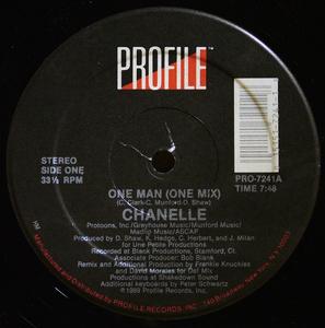 Front Cover Single Chanelle - One Man
