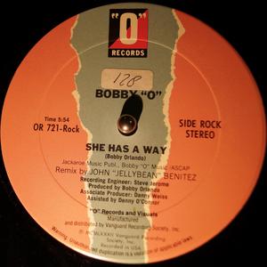 Front Cover Single Bobby O - She Has A Way