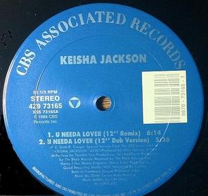 Front Cover Single Keisha Jackson - U Needa Lover