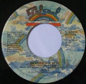 Front Cover Single Baker Harris Young - We Funk The Best