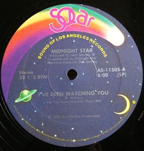 Front Cover Single Midnight Star - I've Been Watching You