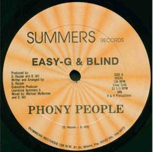 Front Cover Single Easy-g & Blind - Phony People
