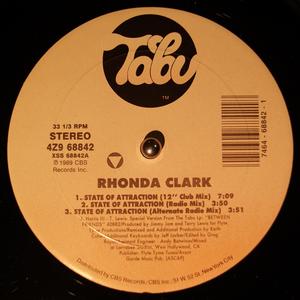 Front Cover Single Rhonda Clark - State Of Attraction