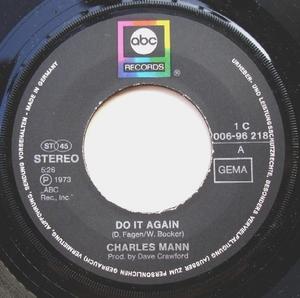 Front Cover Single Charles Mann - Do It Again