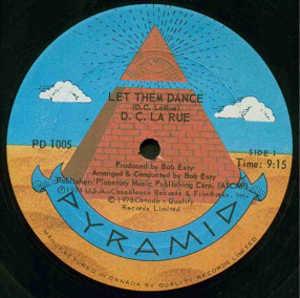Front Cover Single D.c. La Rue - Let Them Dance
