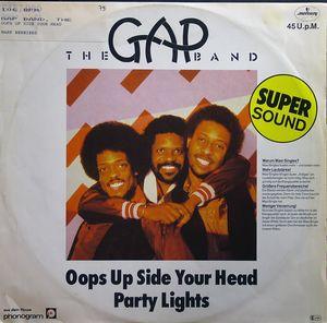 Front Cover Single The Gap Band - Oops Up Side Your Head