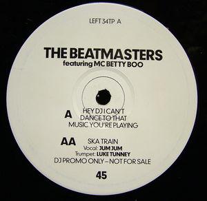 Front Cover Single The Beatmasters - Hey D.J. I Can't Dance To That