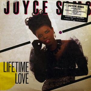 Front Cover Single Joyce Sims - Lifetime Love