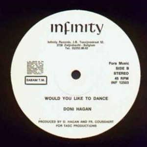 Front Cover Single Doni Hagan - Would You Like To Dance